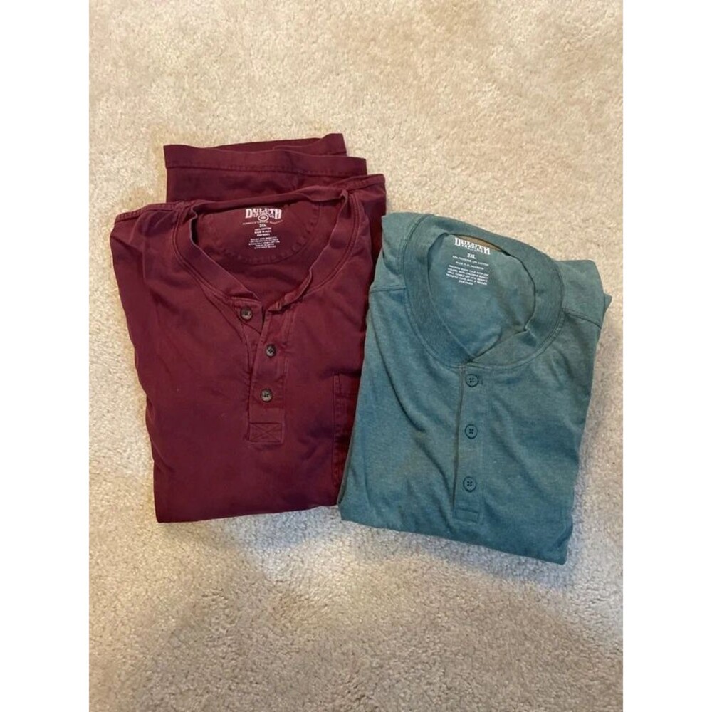 2 Duluth shirts 3XL